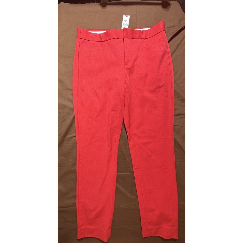 Banana Republic Women's Coral Straight Leg Chino Pants Size 4 NWT